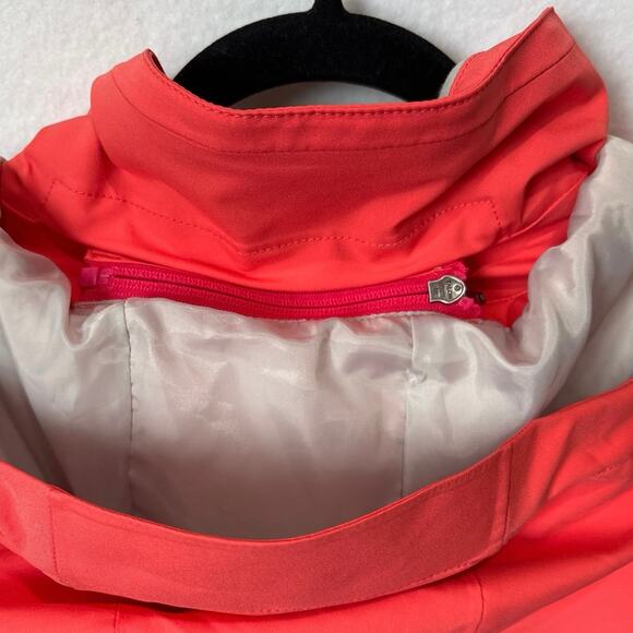 Eddie Bauer Womens Weatheredge Plus Vented Hooded Zip Up Jacket Size Medium - Picture 13 of 16